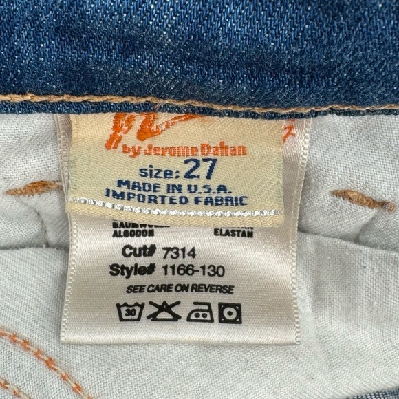 Vintage '00s Citizens of Humanity Low Rise Flare Jeans Jerome Dahan | Size 27 - Picture 10 of 10